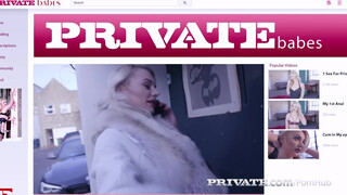 Private.com - A méretes mellű Elizabetha Romanova rábukik a farokra