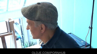 Oldje - Dupla vén fallosz a fiatal csajnak
