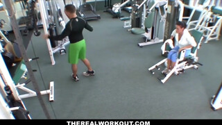 TheRealWorkout - Charley Chase edzés után megkúrva