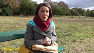 Francia házastárs seggbe rakva