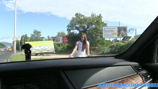 PublicAgent - Vanessa a szexy stoppos kiscsaj