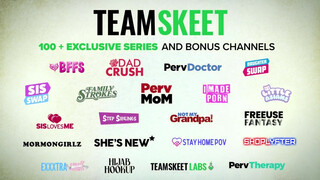 TeamSkeet - egy méretes méretes spricc a pinára