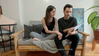 John and Sky - Vékony barátnő megkefélve