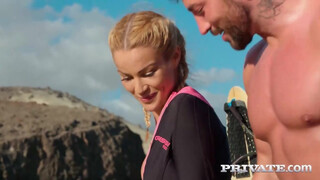 Private com - Cherry Kiss a izgató szörfös picsa