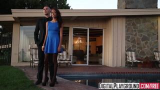 DigitalPlayground - Janice Griffith a felizgult latina kisasszony