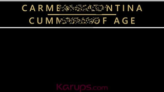 Karups - Carmen Valentina fiatal pasival baszik