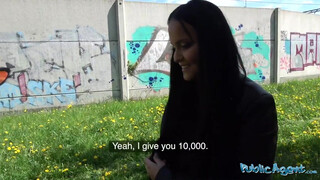 Public Agent - Forró 18 éves csoki hajú csajszi hatalmas seggel alaposan meghágva