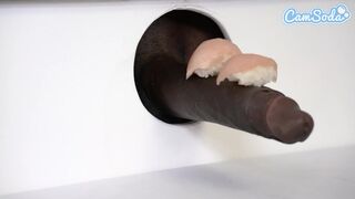 Méretes csöcsű leszbi milf-ek sushi glory hole kalandja bbc szopással és cuki ázsiai tinitel
