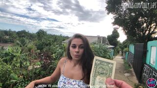 Forró latin amerikai spiné egy dollárért kap baszást