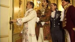 La Maschera di Ferro legelső epizód retro pornó Chris Charming hatalmas farkával és pici tőgyes kisasszony análjával